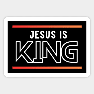 Jesus Is King | Christian Magnet